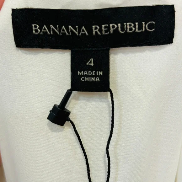 NWT Banana Republic Colorblock Pleated Midi Dress Citron Mix Size 4 - Picture 7 of 10